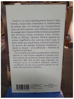 Le Féminin et le sacré par Catherine Clément et Julia Kristeva - L'éveil des femmes entre mystique et modernité