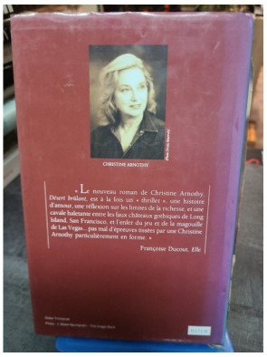 Désert brûlant de Christine Arnothy : Thriller et intrigue au cœur du désert du Nevada