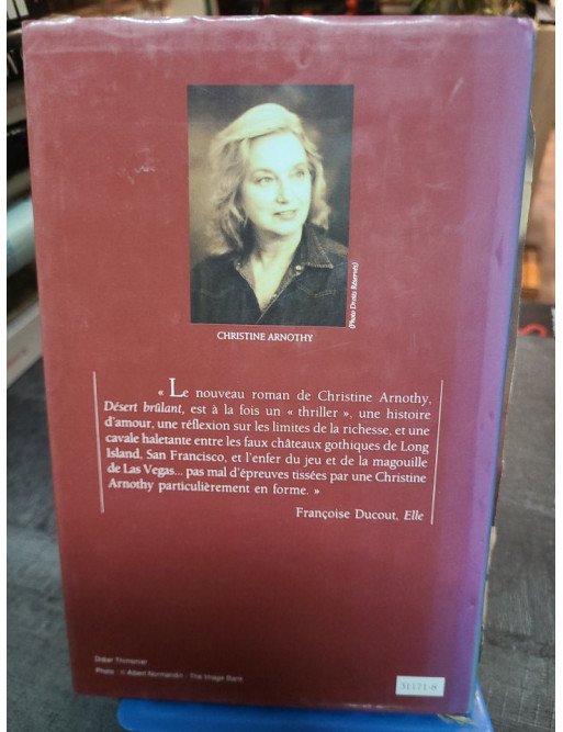 Désert brûlant de Christine Arnothy : Thriller et intrigue au cœur du désert du Nevada