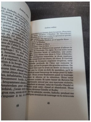Lettres Volées - DEPARDIEU Gérard