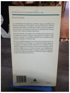 Introduction à la vie littéraire du Moyen âge - Pierre-Yves Badel