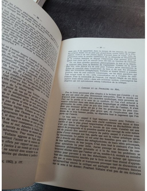 Essai sur Candide - Jean Sareil