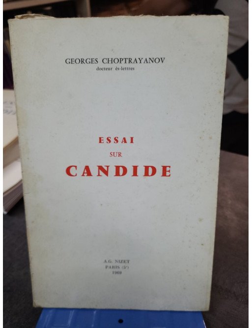 Essai sur Candide - Choptrayanov Georges
