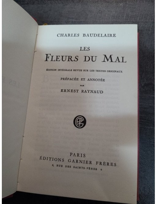Les fleurs du mal - Charles Baudelaire