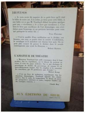 Dionysos. Apologie pour le Théâtre - Touchard Pierre-Aime
