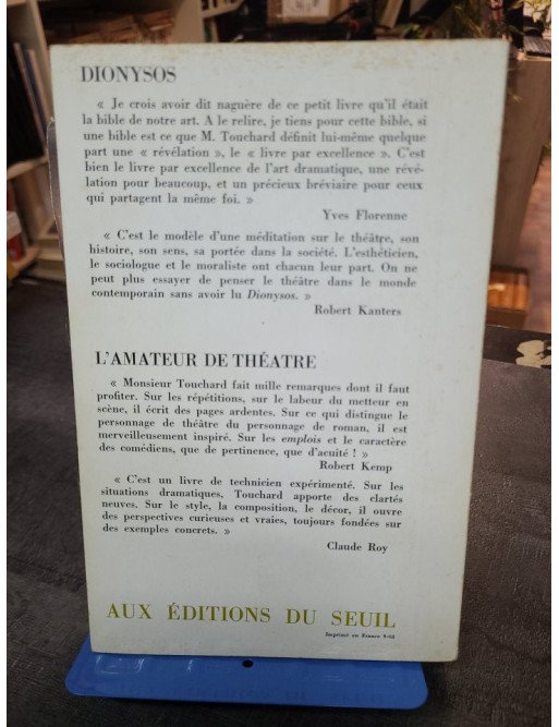 Dionysos. Apologie pour le Théâtre - Touchard Pierre-Aime