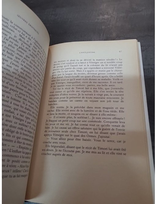L'anti Justine ou les délices de l'amour - Restif De La Bretonne