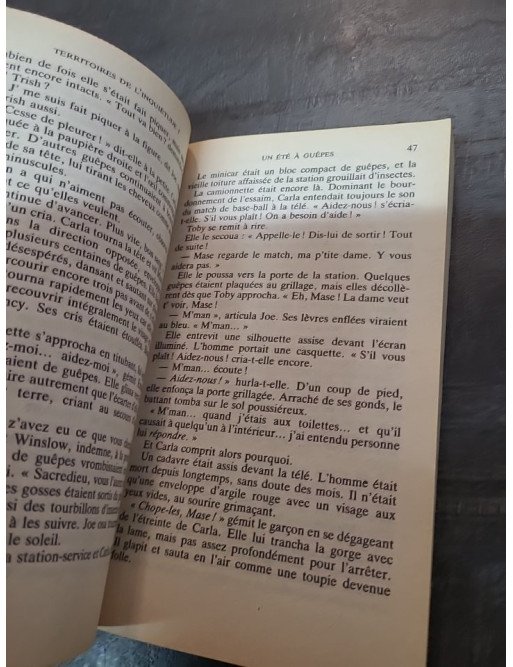Territoires de l'inquiétude Tome 1 - 16 Récits De Terreur - Alain Dorémieux