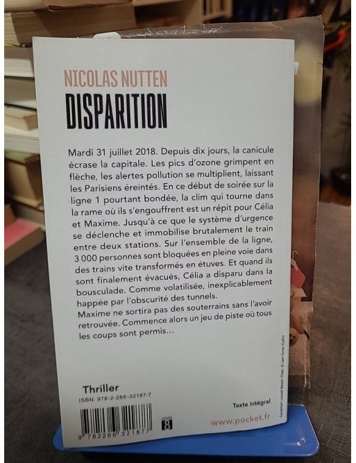 Disparition - Nicolas Nutten