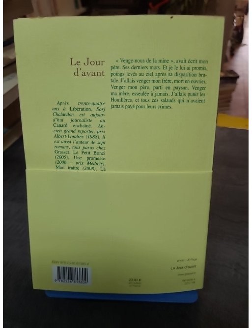 Le jour d'avant - Sorj Chalandon
