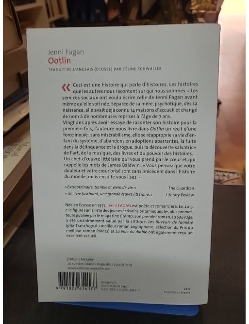 Ootlin de Jenni Fagan