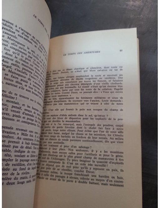 Le Temps des Amertumes de Paul Richard