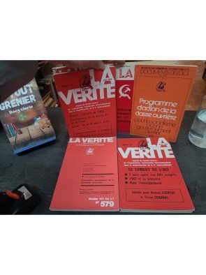 Lot de documents communistes - Cahiers du Marxisme L'Agonie du Capitalisme et les taches de la IVe Internationale