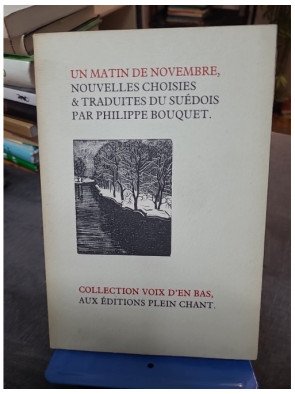 Un matin de novembre - Philippe Bouquet