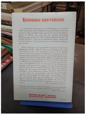 Résistance non-violente Mohandas Karamchand Gandhi