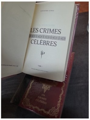 Les crimes célèbres - 3 volumes (Tome 1, 2 et 3) par Alexandre Dumas - Collection Beauval/Cremille