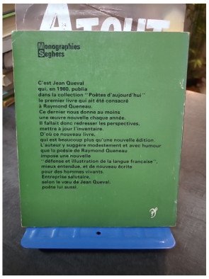 Essai sur Raymond Queneau par Jean Queval - Collection Poètes d'aujourd'hui - Éditions Seghers (Anglais)