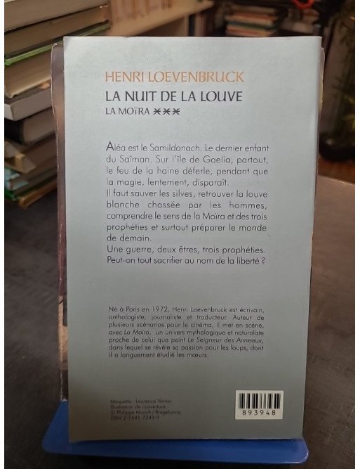 La nuit de la louve (La Moïra) - Henri Loevenbruck