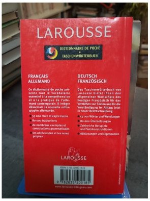 Dictionnaire de poche français-allemand/allemand-français Collectif Larousse