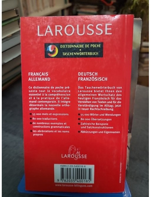 Dictionnaire de poche français-allemand/allemand-français Collectif Larousse