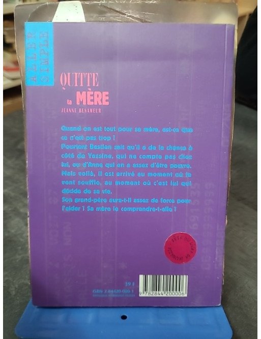 Quitte ta mère Jeanne Benameur Thierry Magnier