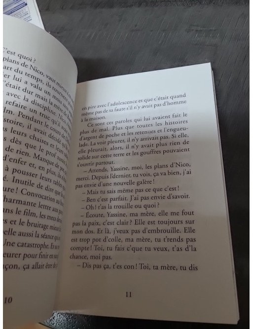 Quitte ta mère Jeanne Benameur Thierry Magnier