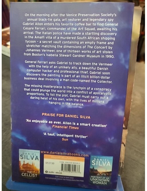 The Collector Daniel Silva HarperCollins