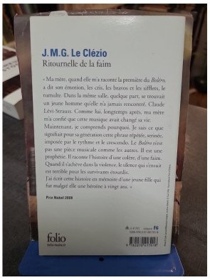 Ritournelle de la faim - J. M. G. Le Clézio