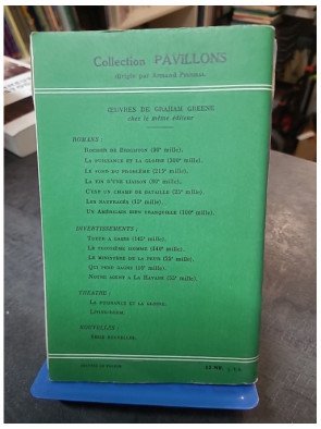 La Saison des Pluies par Graham Greene : roman de l'âme et du doute au Congo (édition ancienne 1960)