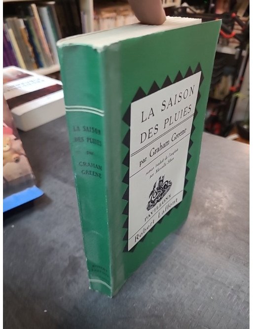 La Saison des Pluies par Graham Greene : roman de l'âme et du doute au Congo (édition ancienne 1960)