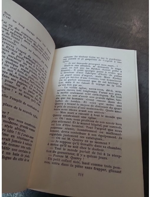 La Saison des Pluies par Graham Greene : roman de l'âme et du doute au Congo (édition ancienne 1960)