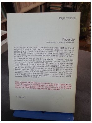 L'Incendie par Tarjei Vesaas : un roman norvégien poignant sur l'identité et le traumatisme (1992)