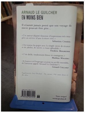 En moins bien - Roman humoristique et absurde par Arnaud Le Guilcher | Poche Pocket (avec déffo de fabrication)