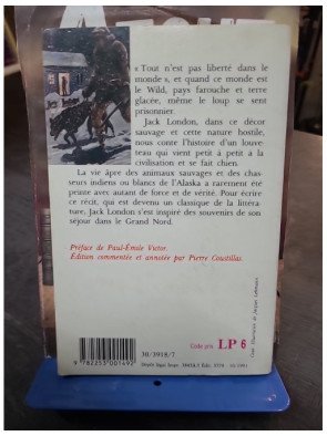 Croc-Blanc par Jack London | Roman d'aventure et classique de la littérature internationale | Le Livre de Poche
