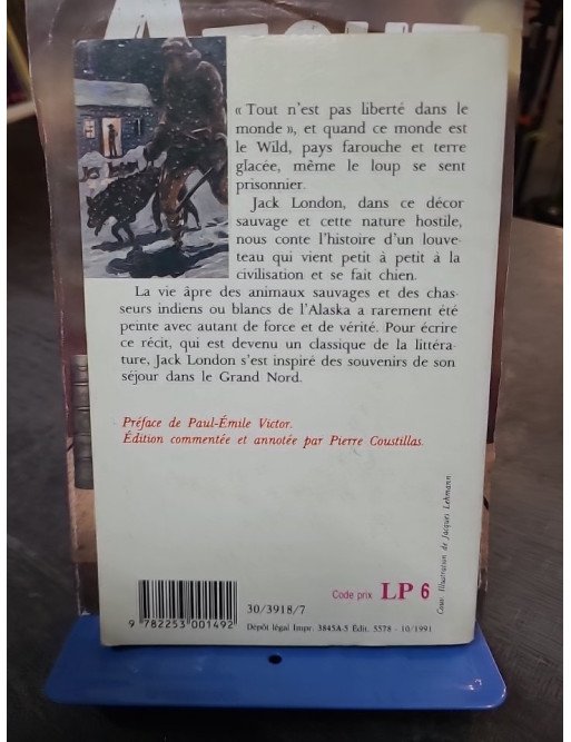 Croc-Blanc par Jack London | Roman d'aventure et classique de la littérature internationale | Le Livre de Poche