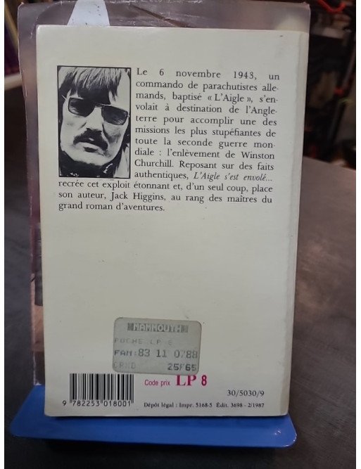 L'Aigle s'est envolé par Jack Higgins | Roman d'espionnage et de guerre | Le Livre de Poche