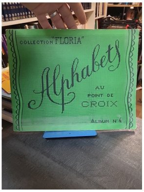 Alphabets au point de croix Album n°4 par Editions Margot