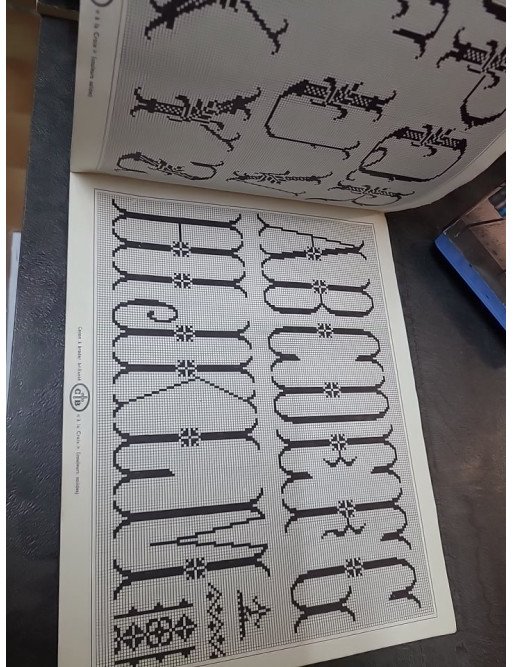 Alphabets au point de croix Album n°4 par Editions Margot