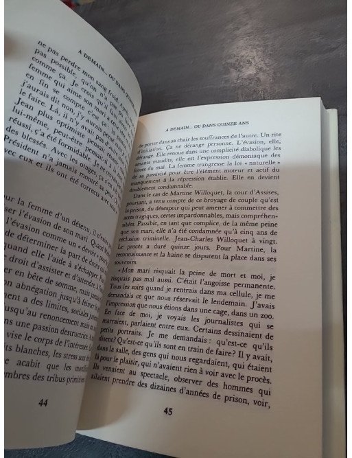 A demain dans 15 ans - Isabelle de