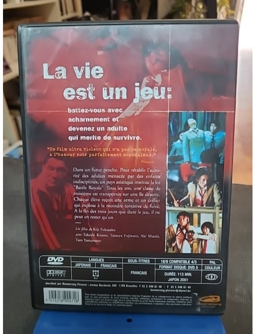 Battle Royale de Kinji Fukasaku - DVD Zone 2 Fantastique
