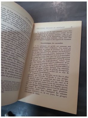 Les Mentalités - Gaston Bouthoul