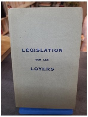 Législation sur les loyers –1962