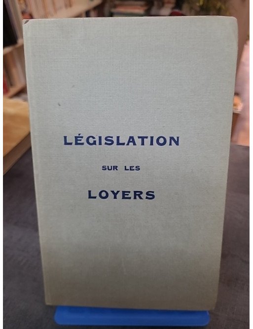 Législation sur les loyers –1962