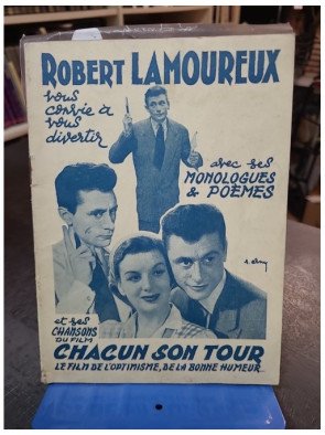 Robert Lamoureux. Ses monologues et ses poèmes - Recueil n 1