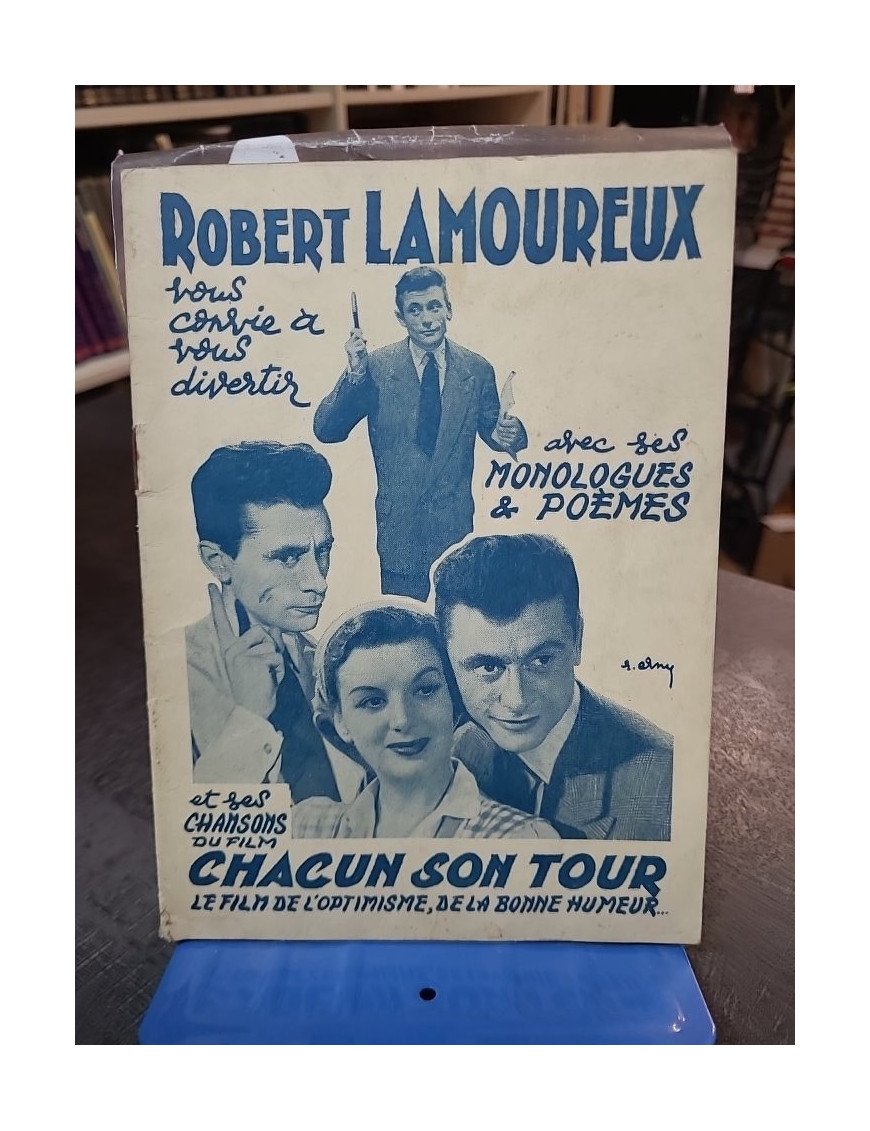 Robert Lamoureux. Ses monologues et ses poèmes - Recueil n 1