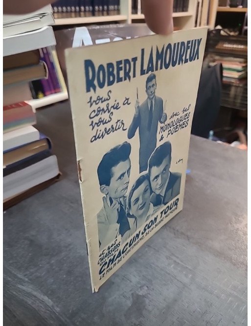 Robert Lamoureux. Ses monologues et ses poèmes - Recueil n 1