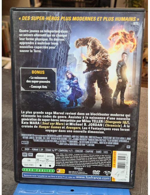Les 4 Fantastiques (DVD) - Josh Trank