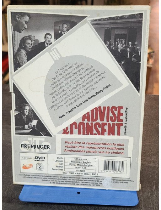 Tempête à Washington (DVD)