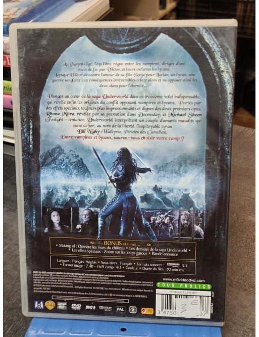Underworld 3 - Le soulèvement des Lycans (DVD)
