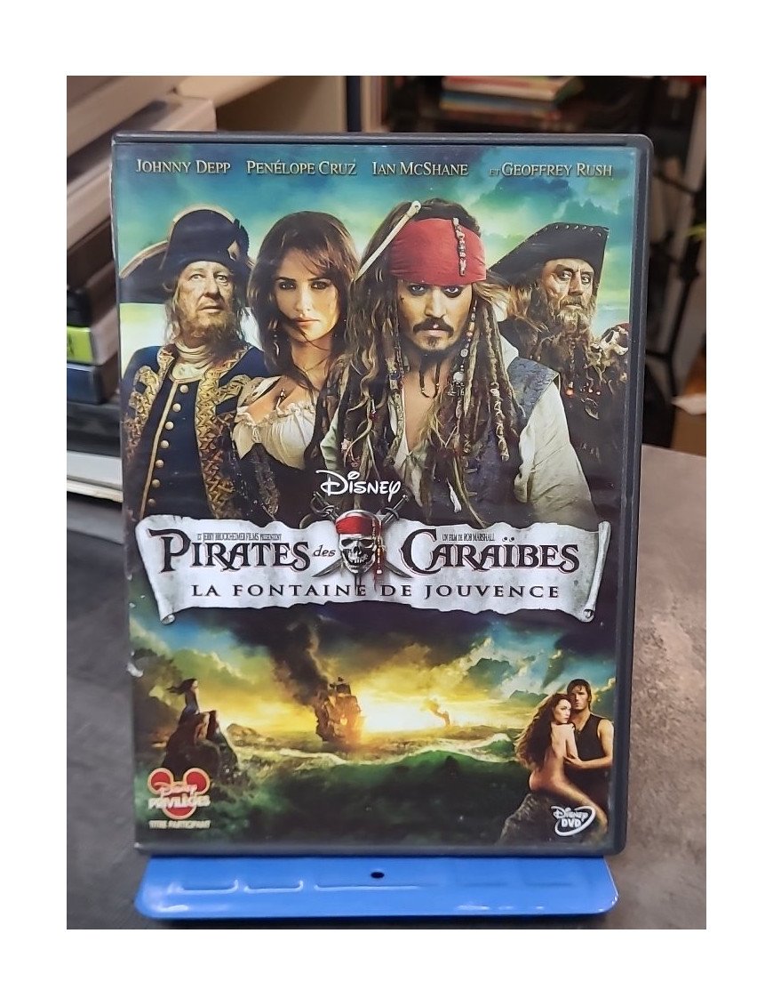 Pirates des Caraïbes - La Fontaine de jouvence (DVD)